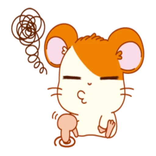 kucing, hamtaro, hamtaro, hamster hamtaro, hamster sketsa