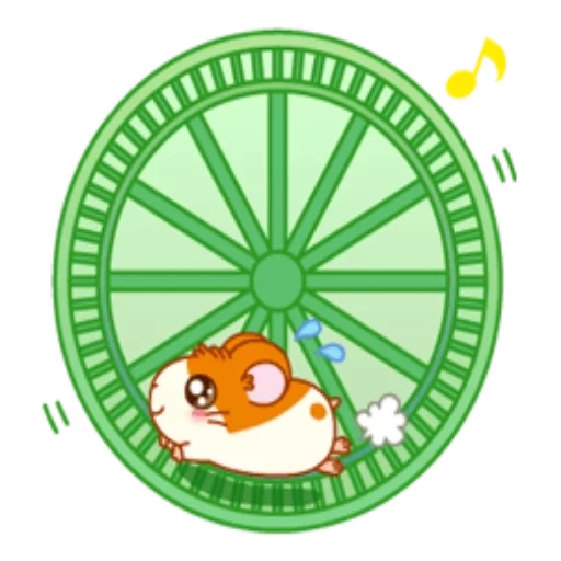etiquetas, línea 2, rueda de hamster, boceto de la rueda de hámster, dibujo de la rueda de hámster