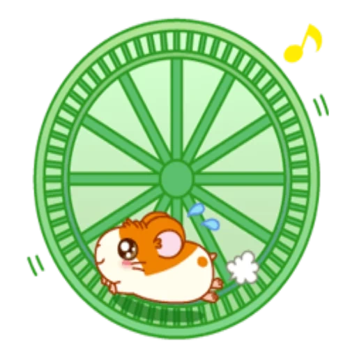 étiquetage, line 2, la roue du hamster, croquis de roue de hamster, modèle de roue de hamster