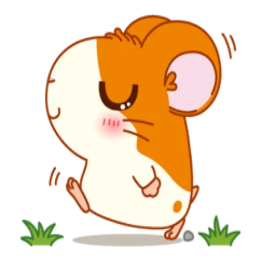 кот, хомяк, hamtaro, хомяк тян, хомяк 64x64