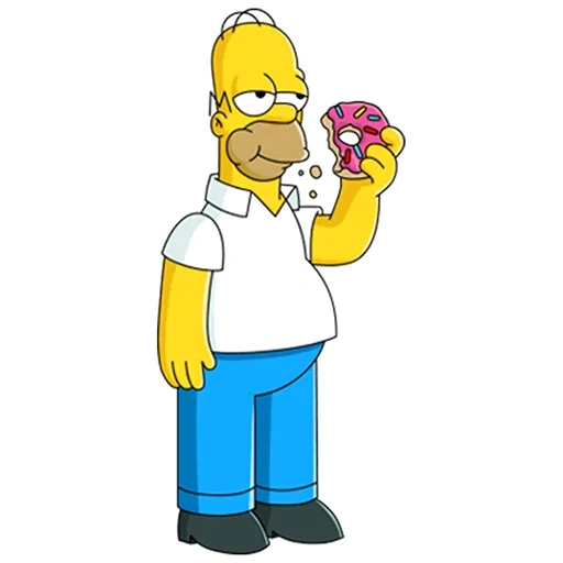 homer, homer simpson, figurine simpson, dessin par homer simpson