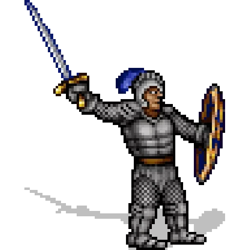 pixel warrior, pixel knight, seni pixel knight, ksatria animasi, dark soul knight sprite