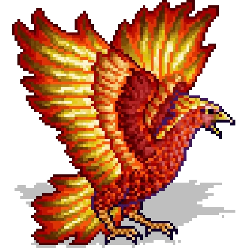 phoenix, burung phoenix, pahlawan phoenix 3, animasi burung panas, animasi burung panas