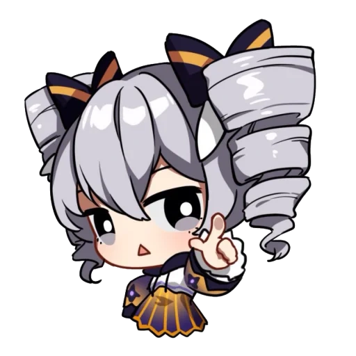 genshen schock, honkai impact 3, chibi genshen einschlag, red open beeinflusst chibi