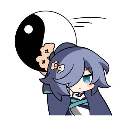 chibi, anime, honkai impact, honkai impact chibi, fu huahongkai beeinflusst chibi