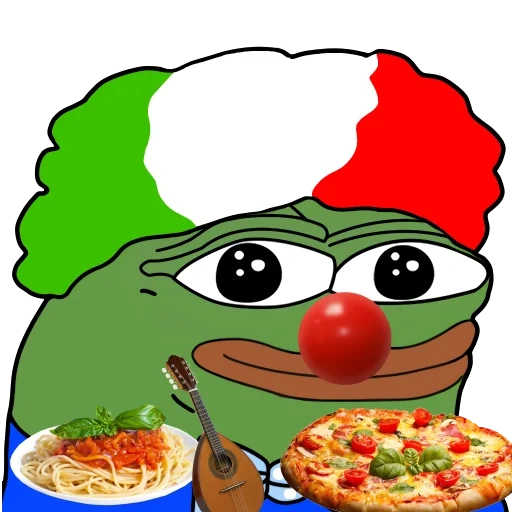 clown pepe, пепе клоун, clown world, предметы столе, we got to celebrate our differences