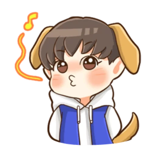 anime, chibi bts, anime cute, exo chibi lay, chibiki exo chanel