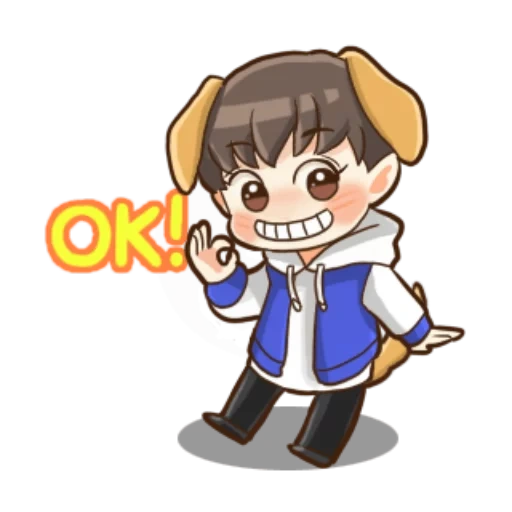 chibi, anime, chibi bts, kunstanime, chibiki exo chanel