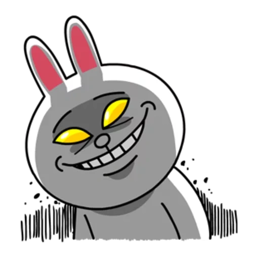 funny, angry line, kakao talk hase, animationslinien