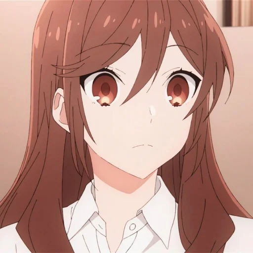 idéias de anime, linda anime, anime girls, o rosto de hory kyoko, personagens de anime