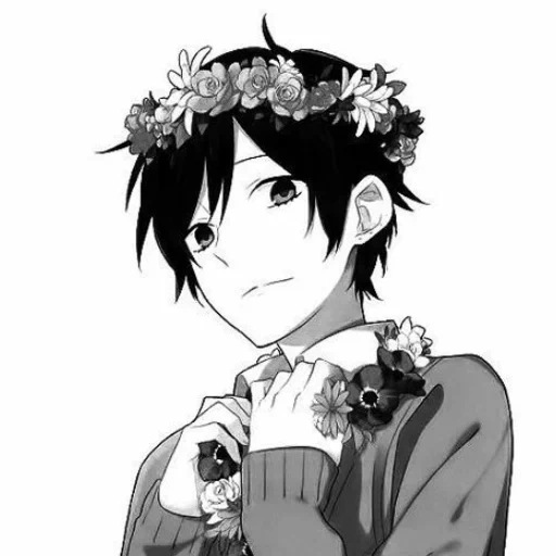 la figura, anime boy, anime man, izumi miyamura, anime art boy