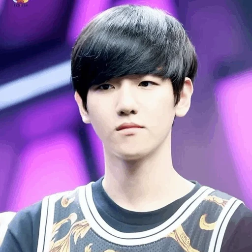 exo, baixing, bakken 2012, exo baekhyun, a square smiling face