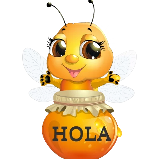 пчелка, медовая пчела, веселая пчелка, маленькая пчелка, бочонок меда пчелой