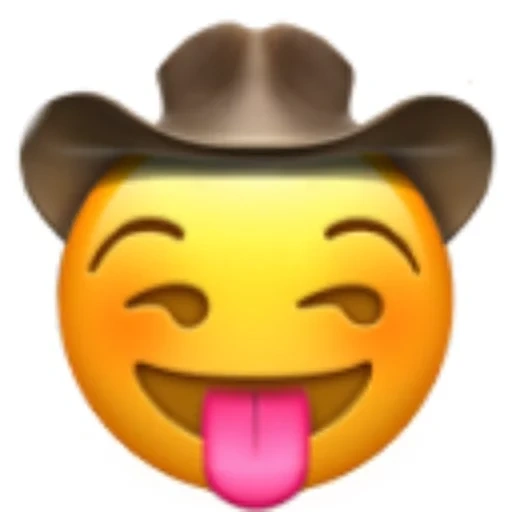 emoji, expression cowboy, kesaide emoggi, emoji is very interesting, emoji
