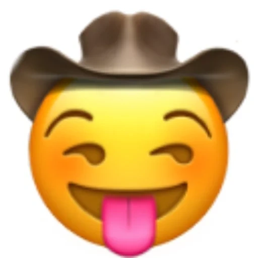 emoticon, der ausdruck cowboy, ksede emogi, emoticons sind lustig, emoticon