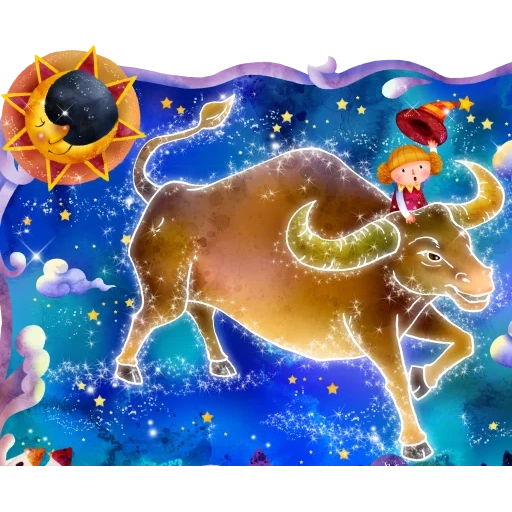 taurus, aries of the zodiac, taurus of the zodiac, taurus in the zodiac, year of the ox illustrator