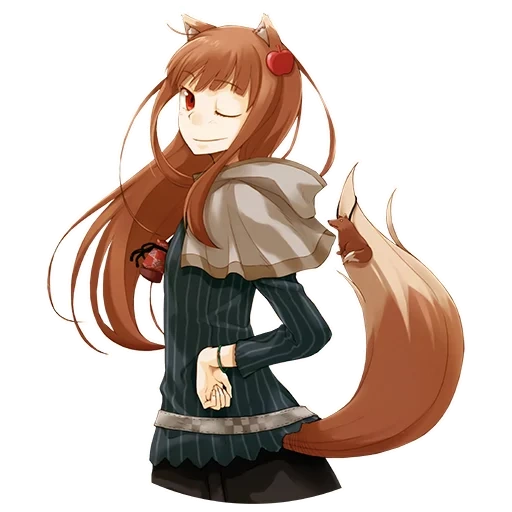 hollow the wise, spice wolf, horo spice mother wolf, anime wolf spice, anime wolf spice hollow