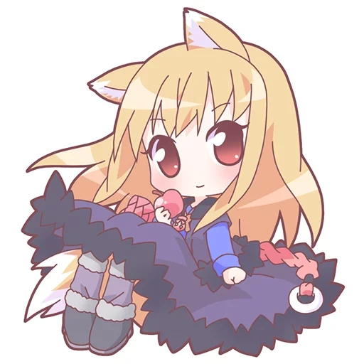 chibi, chibi anime, anime neko, bb faith chibi, anime 128x128