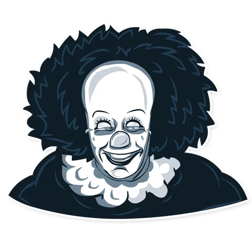 horror, clown pennyiz, palhaço penniviz silhueta, é a face do palhaço do gráfico, evil palhaços pennyiz joker