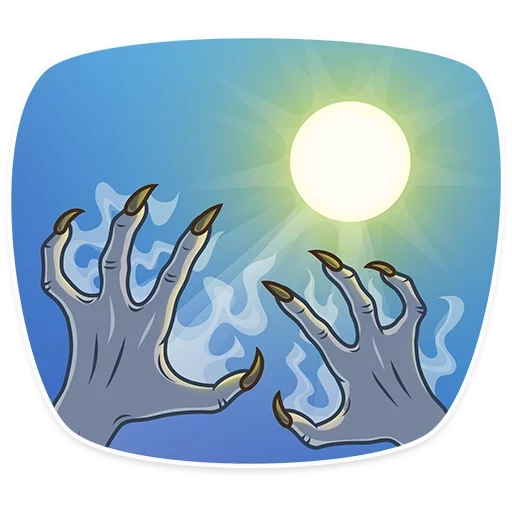 hand vector, hand symbol, horror effect, open palm