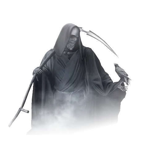 death, the reaper is a scythe, grim reaper, reaper of death, the death of a scythe