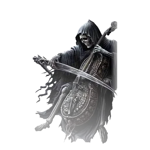 харон жнец, grim reaper, мистер жнец, фэнтези рисунки, людмила мрачный жнец