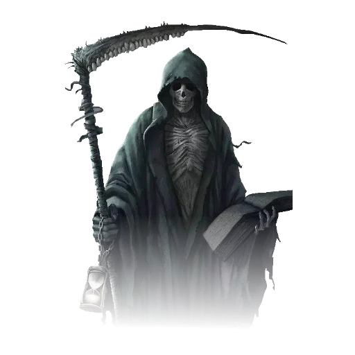 kematian, reaper of death, gambar fantasi, 4 kiamat penunggang kuda kematian