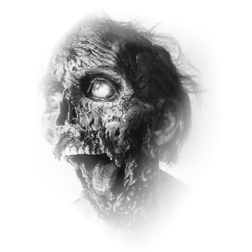 zombie, la testa di zombi, disegno di zombi, wounds zombies photoshop