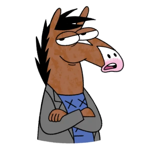 bojack, боджек, конь боджек, обычный мультик