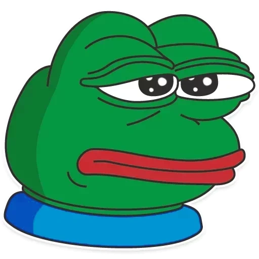 pepe, jabuka pepe, die traurige kröte, pepe frosch, runde frosch-meme