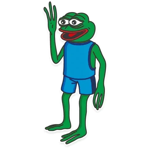 rana pepe, frog pepe growning full growth