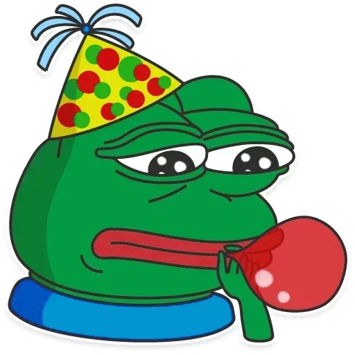 pepe, crapaud de pepe, grenouille de pepe, anniversaire de pepe la grenouille