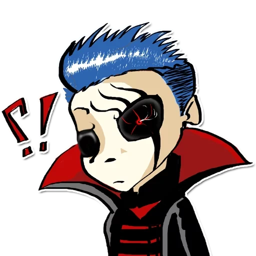 anime, human, chibi vampire, anime characters, chibi count dracula