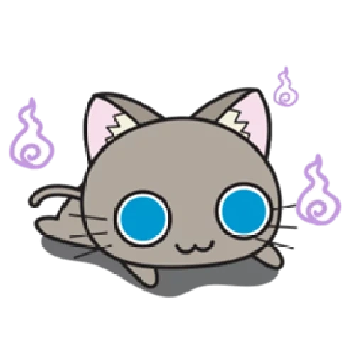 gato, kawaii, gato chibi, khoshi ko kat, diario de hoshi luna