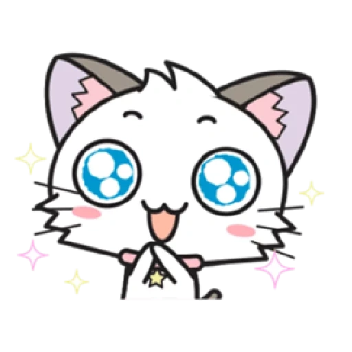 cat, cat, kawai, stellar cat, hoshi luna diary