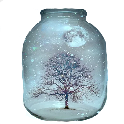 glass jar, glass jars, jars with magic, crafts of a glass jar, decoupage of a glass jar