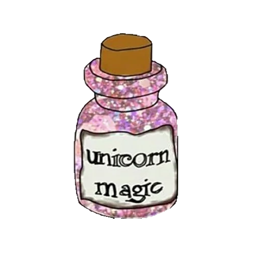 botol sakelar sakelar, tumbler transparan, gambar irisan sketsa, unicorn yang indah, botol tambler sketsa lampu