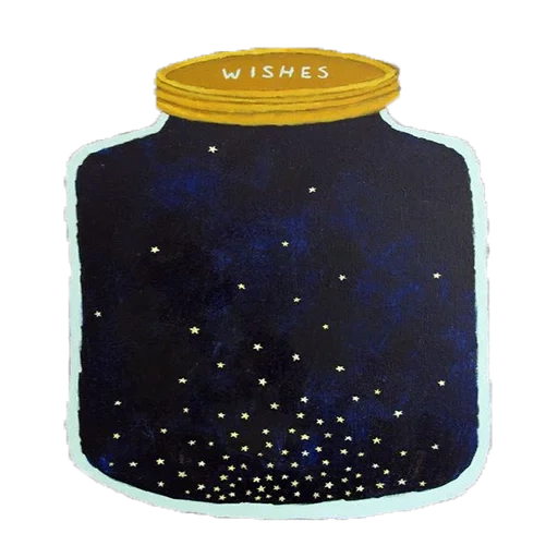 jar, bank luna, the moon was a bottle, bank stars drawing, bank of her stars moon to draw