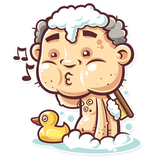 abuelo, anciano, clipart, taiwán