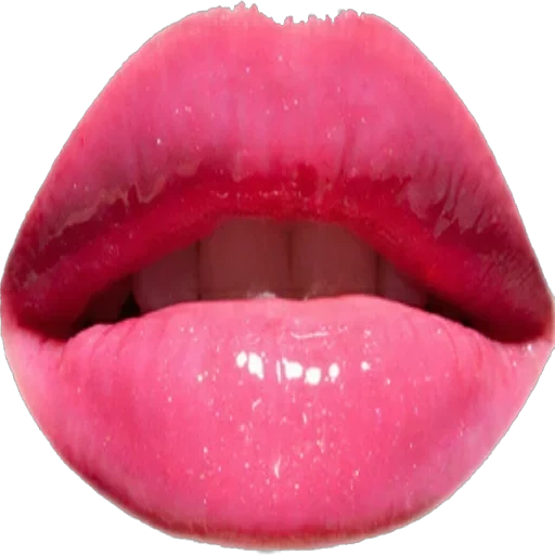 le labbra, kiss, labbra rosa, bacio caldo