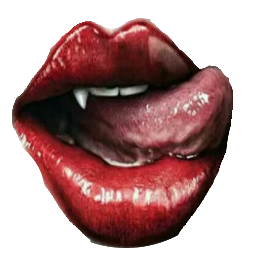le labbra, kiss 97, labbra di vampiro