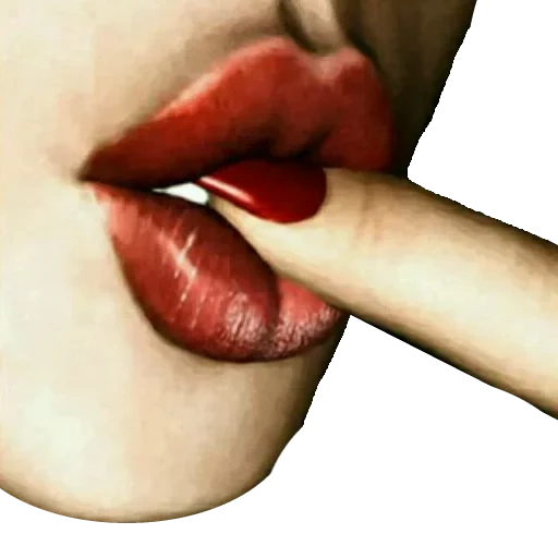 lábios, kiss, beijando