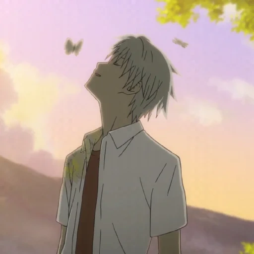 anime itu sedih, hotarubi no mori e movie 2002, hutan anime tempat kunang kunang berkedip, di hutan tempat fireflies gin berkedip, di hutan tempat kunang kunang berkedip kedip dengan kartun 2011