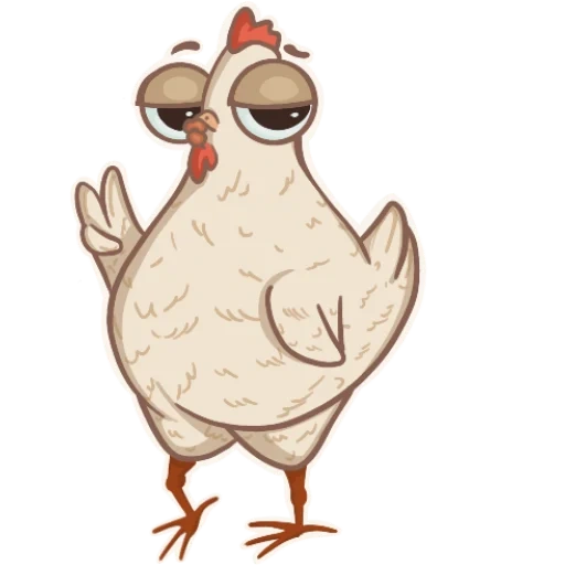 pollo, tatuaggio di pollo, funny cartoon chicken