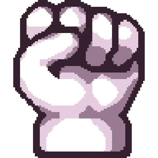 fist, fist icon, fist chuck, fist without background color, white fist bottom