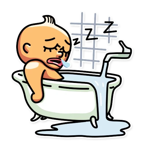 vasche da bagno, bambino, bambino, cartoon baby, loudly my the bath signs always