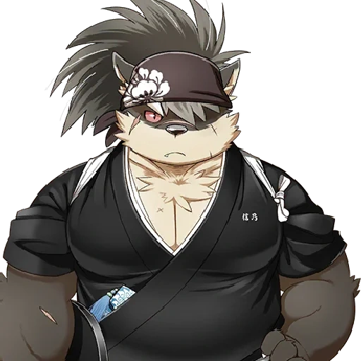 shino husamo, hewan berbulu, karakter anime, tadatomo husamo, tokyo after school summoners moritaka