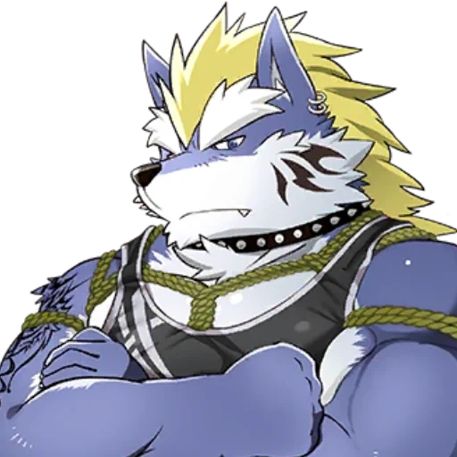 anime, furry, furri art, drks furry, fenrir husamo