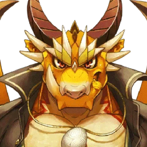 anime, fantasy monsters, mythical creatures, tokyo afterschool summoners, tokyo after school summoners temujin