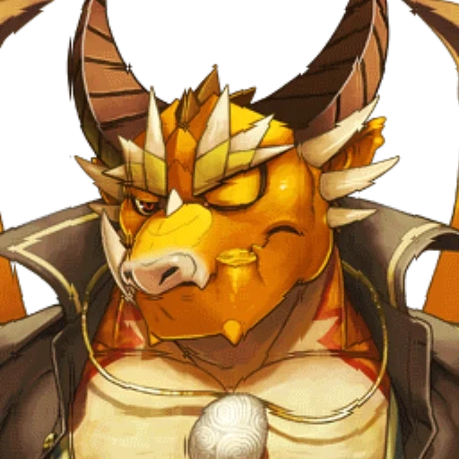 anime, fantasy, furry boose, mythical creatures, tokyo after school summoners temujin